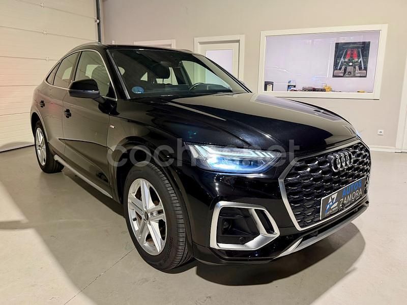 Negro Usado 2021 Audi Q5 Sportback S-Line SUV | 30.990 € (Super precio) - Imagen 1/4