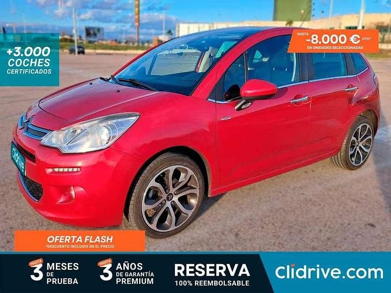 Rojo Usado 2015 Citroën C3 Utilitario | 7790 € (Precio justo) - Imagen 1/3