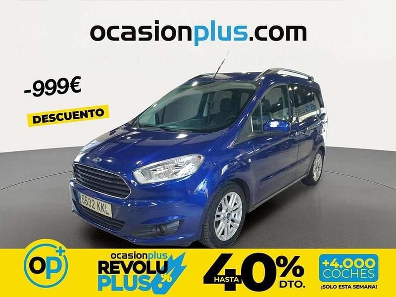 Usado Ford Tourneo Courier Titanium 102 CV (75 kW) 2018 Azul Monovolumen