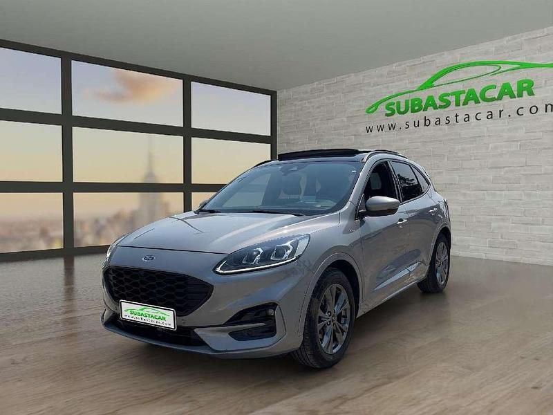 Gris Usado 2021 Ford Kuga ST-Line SUV | 14.628 € (Buen precio) - Imagen 1/4