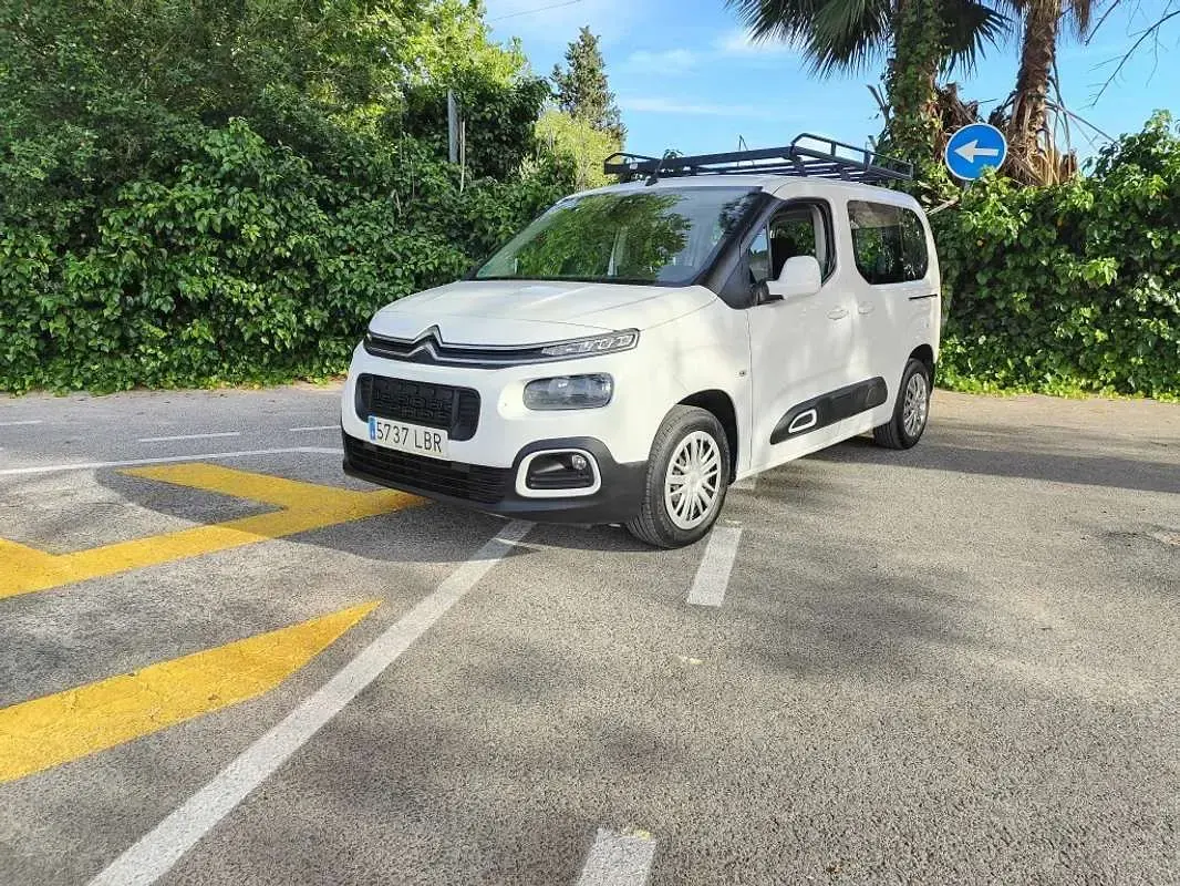Usado Citroën e-Berlingo 102 CV (75 kW) 2019 Blanco Monovolumen