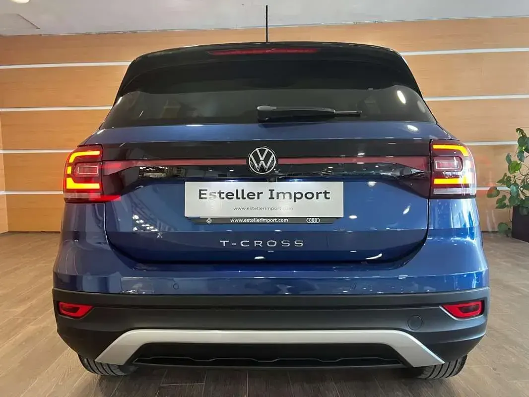 Usado VW T-Cross Sportline 110 CV (80 kW) 2020 Azul SUV