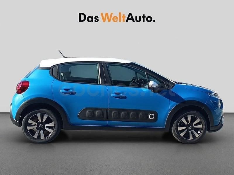 Usado Citroën C3 PureTech 110 CV (80 kW) 2018 Azul Utilitario