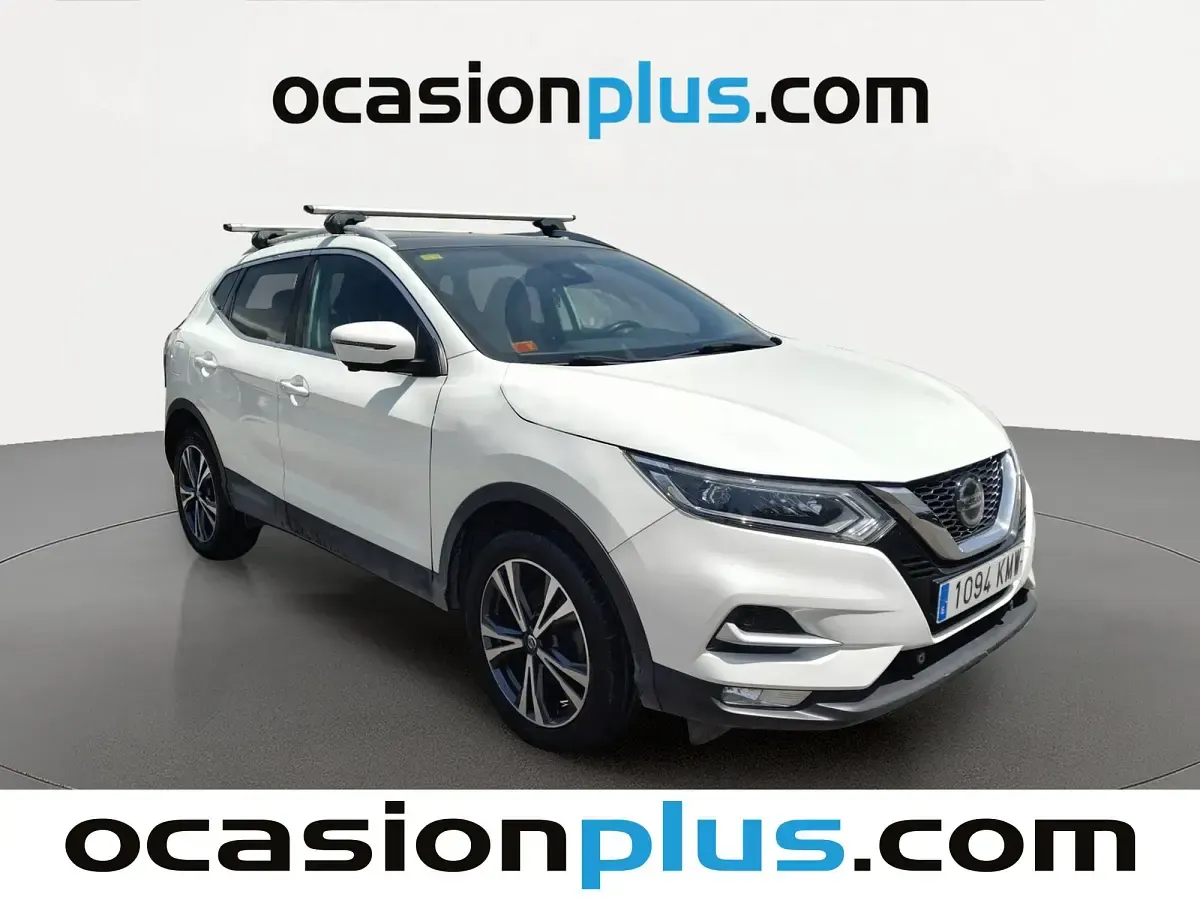 Usado Nissan Qashqai N-Connecta 110 CV (80 kW) 2018 Blanco SUV