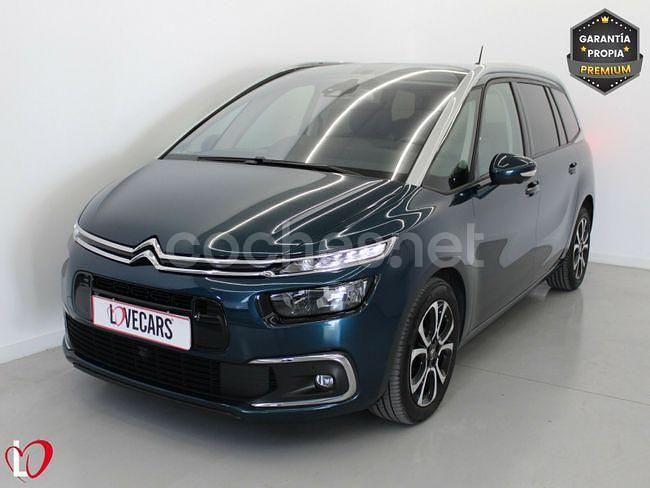 Usado Citroën C4 SpaceTourer Shine 130 CV (95 kW) 2020 Azul Monovolumen