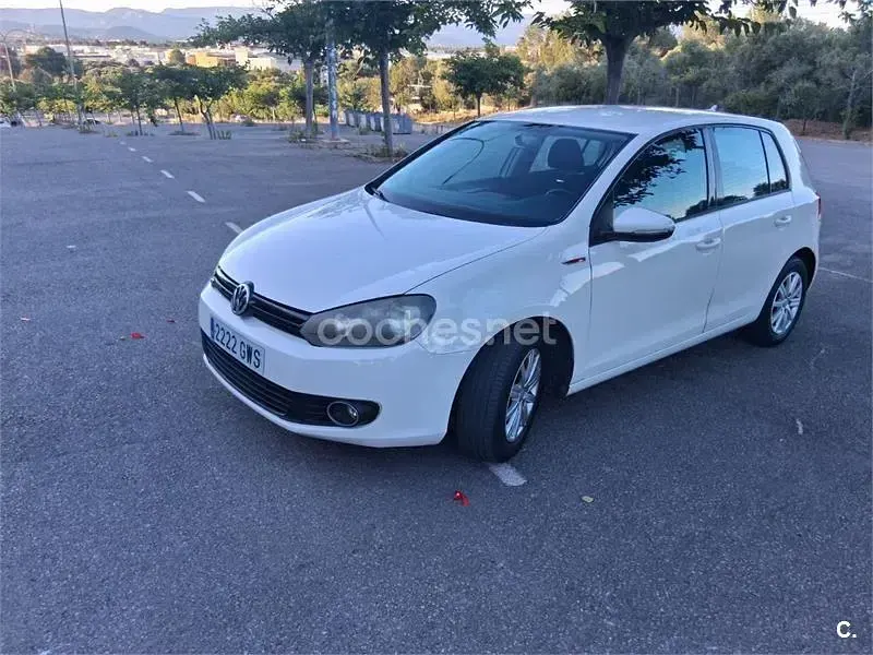 Usado VW Golf VI Sport 122 CV (89 kW) 2010 Blanco Utilitario