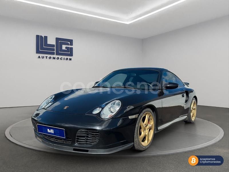 Negro Usado 2002 Porsche 911 Turbo Coupe | 59.990 € - Imagen 1/4