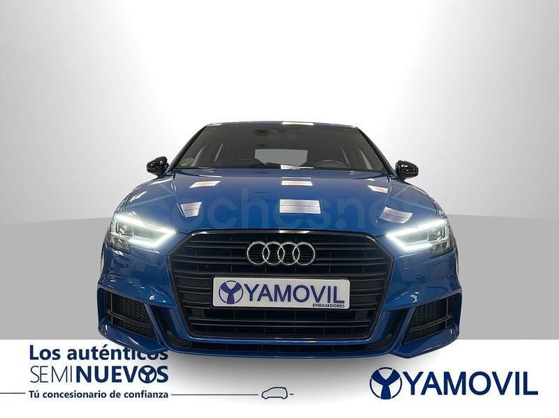Usado Audi A3 S-Line 150 CV (110 kW) 2018 Azul Berlina