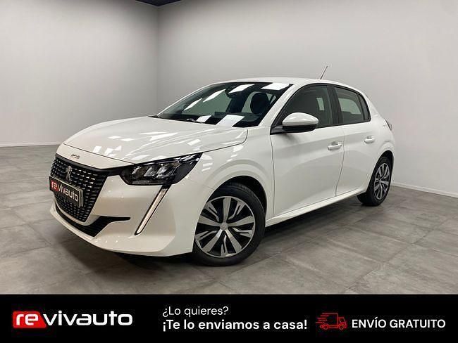 Blanco Usado 2020 Peugeot 208 Active Utilitario | 10.990 € (Precio justo) - Imagen 1/4