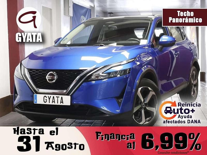 Azul Usado 2022 Nissan Qashqai N-Connecta SUV | 22.500 € (Super precio) - Imagen 1/4