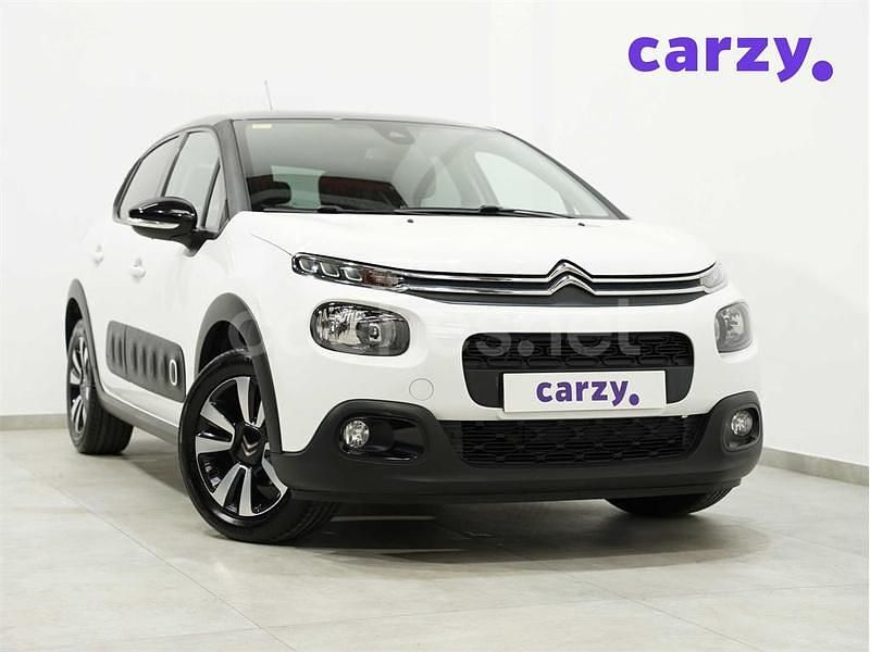 Blanco Usado 2019 Citroën C3 PureTech Utilitario | 10.490 € (Precio justo) - Imagen 1/4