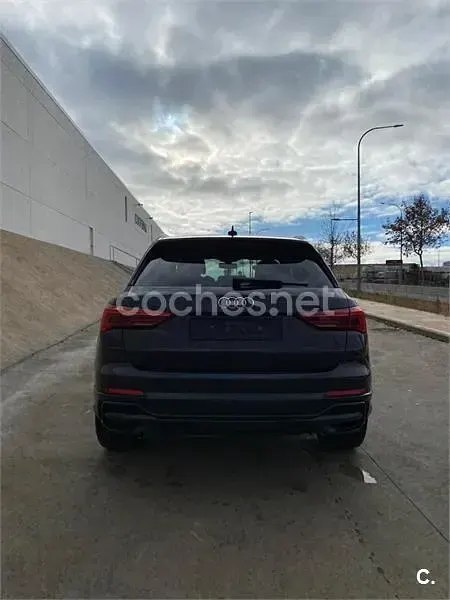 Usado Audi Q3 S-Line 150 CV (110 kW) 2020 Negro SUV
