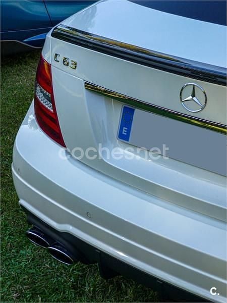 Usado Mercedes C63 AMG AMG 457 CV (336 kW) 2014 Blanco Coupe