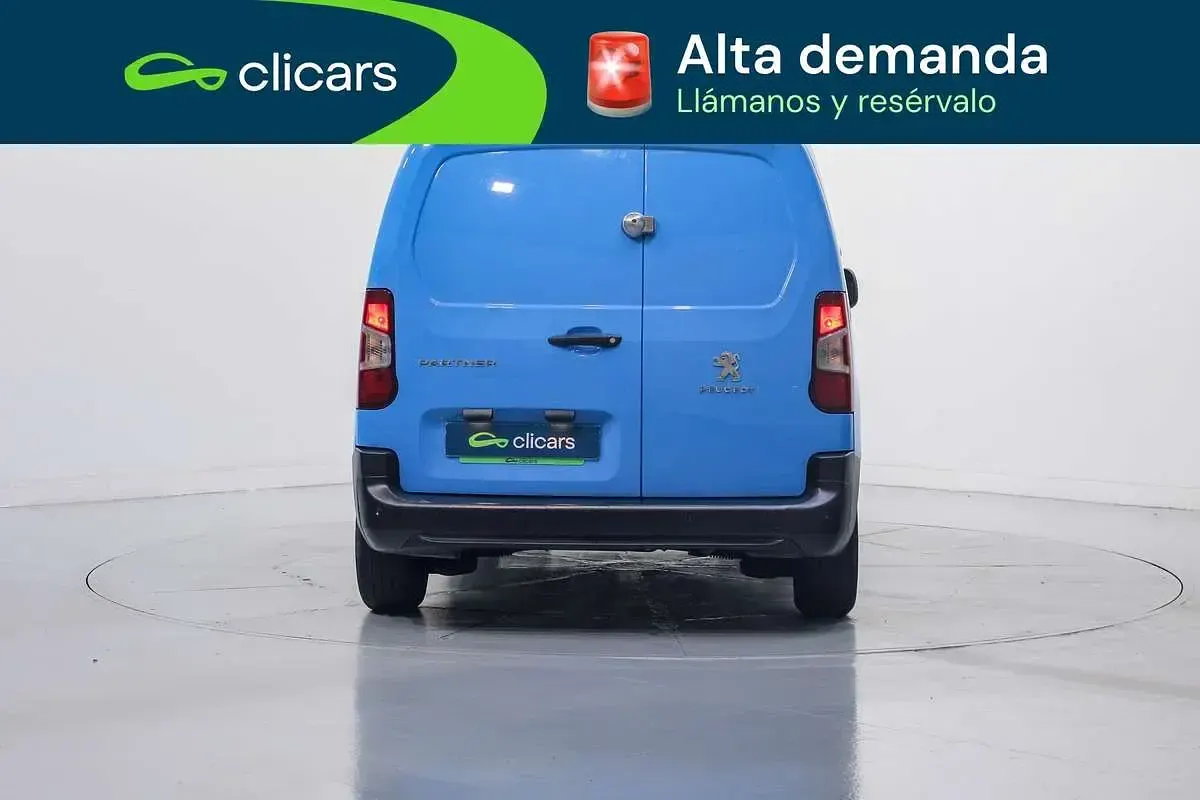 Usado Peugeot Partner Premium 76 CV (55 kW) 2019 Azul Monovolumen