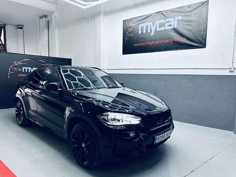 Usado BMW X6 313 CV (230 kW) 2018 Negro SUV