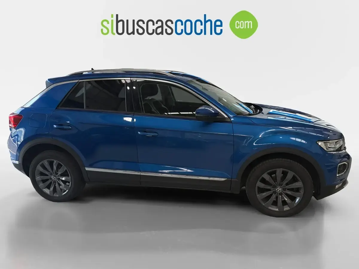 Usado VW T-Roc Sportline 190 CV (139 kW) 2021 Azul SUV