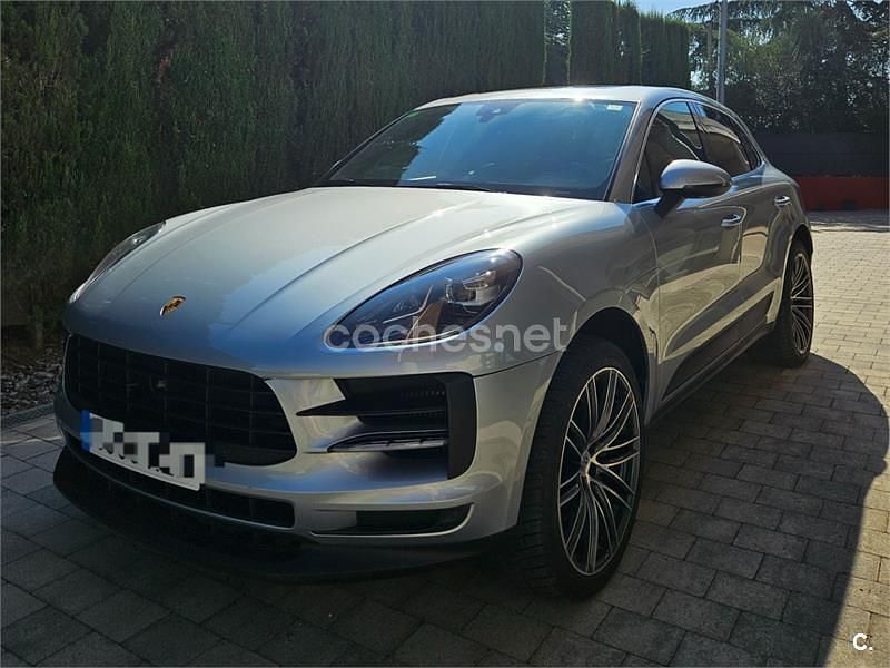 Usado Porsche Macan S 354 CV (260 kW) 2019 Gris / plata SUV