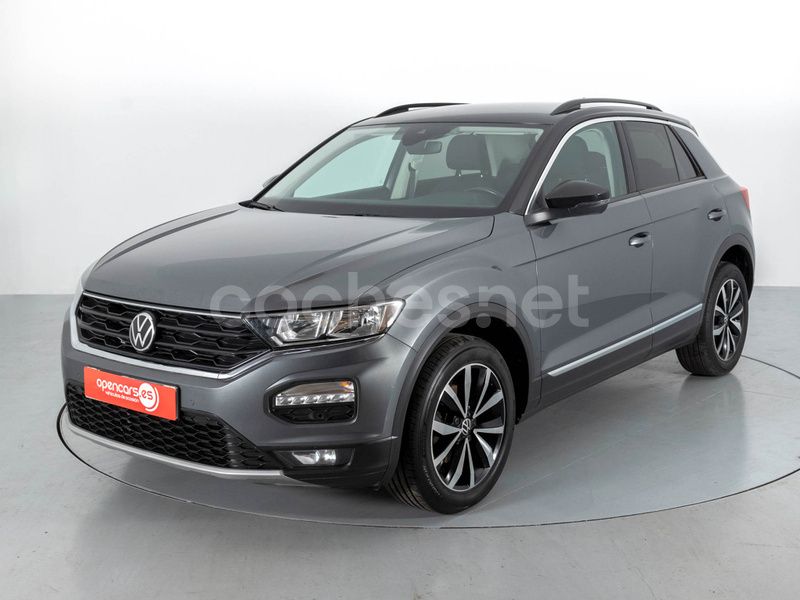 Gris / plata Usado 2021 VW T-Roc Advance SUV | 18.600 € (Precio justo) - Imagen 1/4