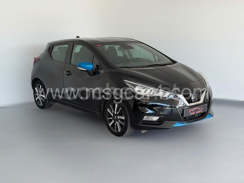 Negro Usado 2018 Nissan Micra Acenta Berlina | 10.990 € (Precio justo) - Imagen 1/4