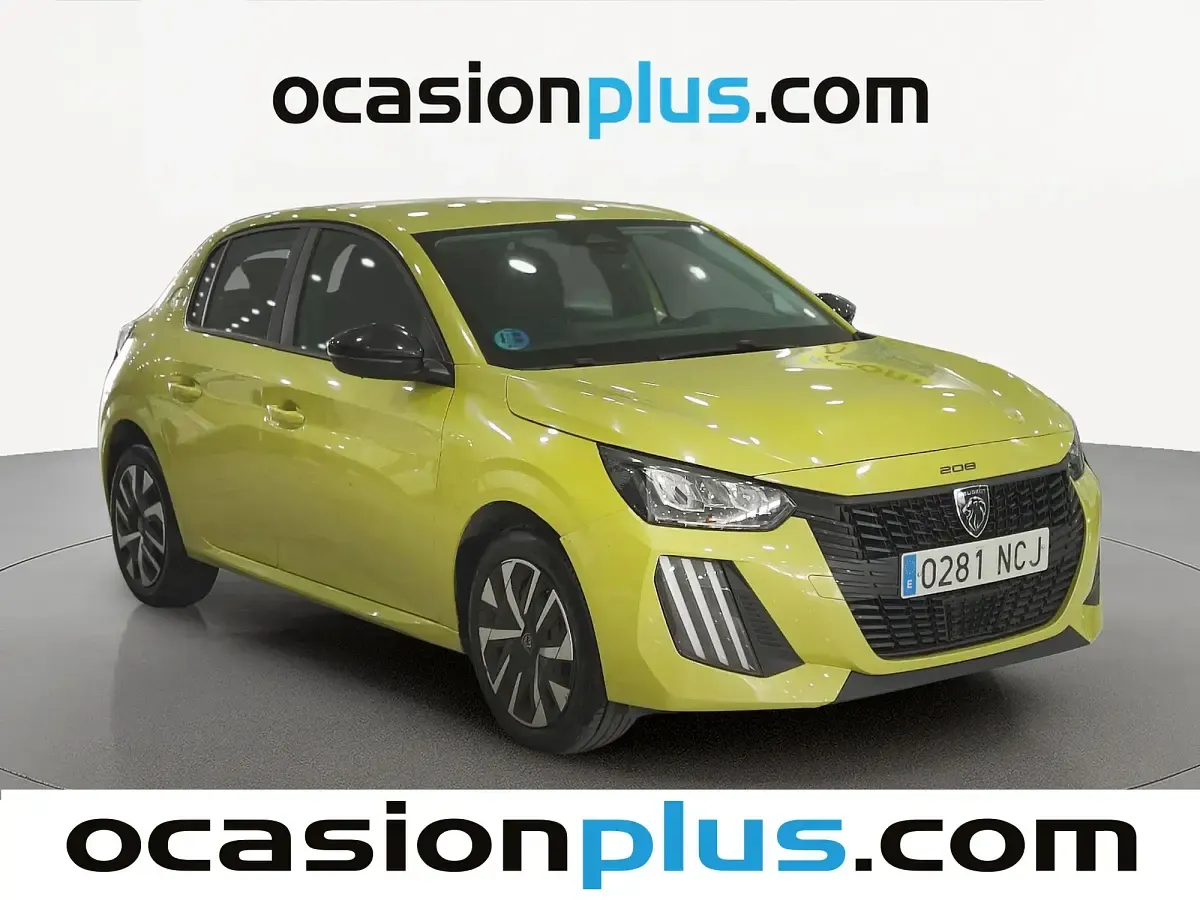 Usado Peugeot 208 Style 110 CV (80 kW) 2025 Verde Utilitario