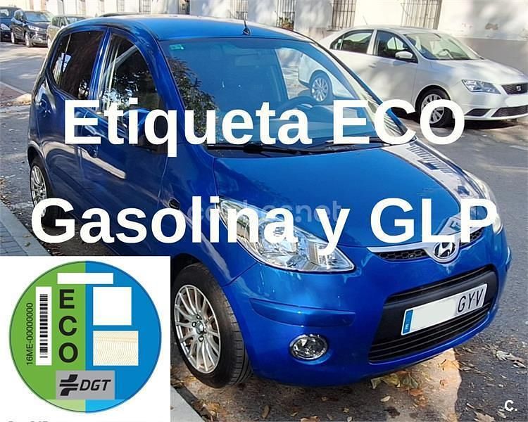 Azul Usado 2010 Hyundai i10 Comfort Utilitario | 8500 € - Imagen 1/4