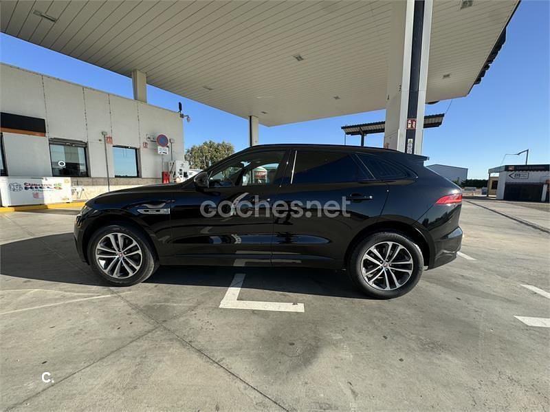 Usado Jaguar F-Pace R-Sport 180 CV (132 kW) 2017 Negro SUV