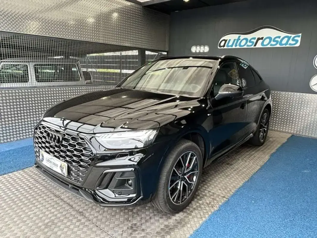 Usado Audi Q5 Sportback S-Line 204 CV (150 kW) 2022 Negro SUV