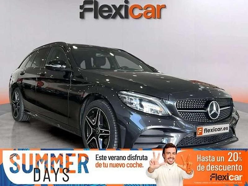 Negro Usado 2020 Mercedes C200 Familiar | 24.090 € (Super precio) - Imagen 1/4