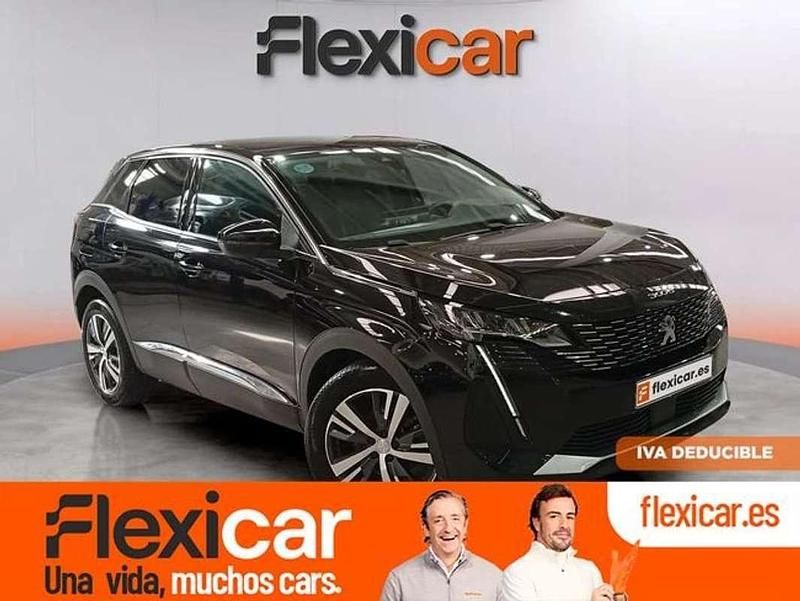 Negro Usado 2022 Peugeot 3008 Allure Monovolumen | 18.490 € (Precio justo) - Imagen 1/4