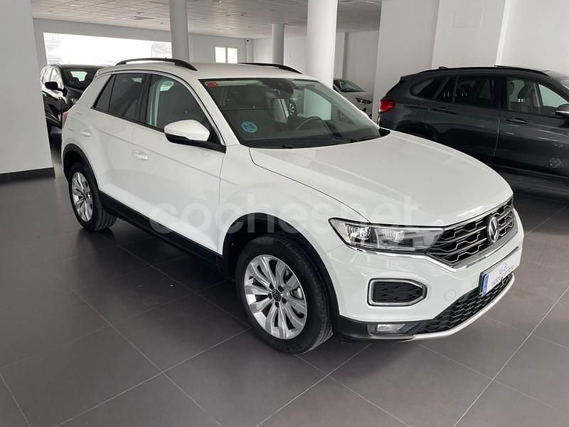 Blanco Usado 2021 VW T-Roc Advance SUV | 20.500 € (Precio justo) - Imagen 1/4