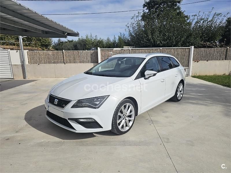 Blanco Usado 2017 Seat Leon ST FR Familiar | 9500 € (Buen precio) - Imagen 1/4