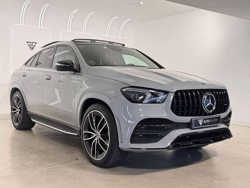 Usado Mercedes GLE400 330 CV (242 kW) 2021 Gris Coupe