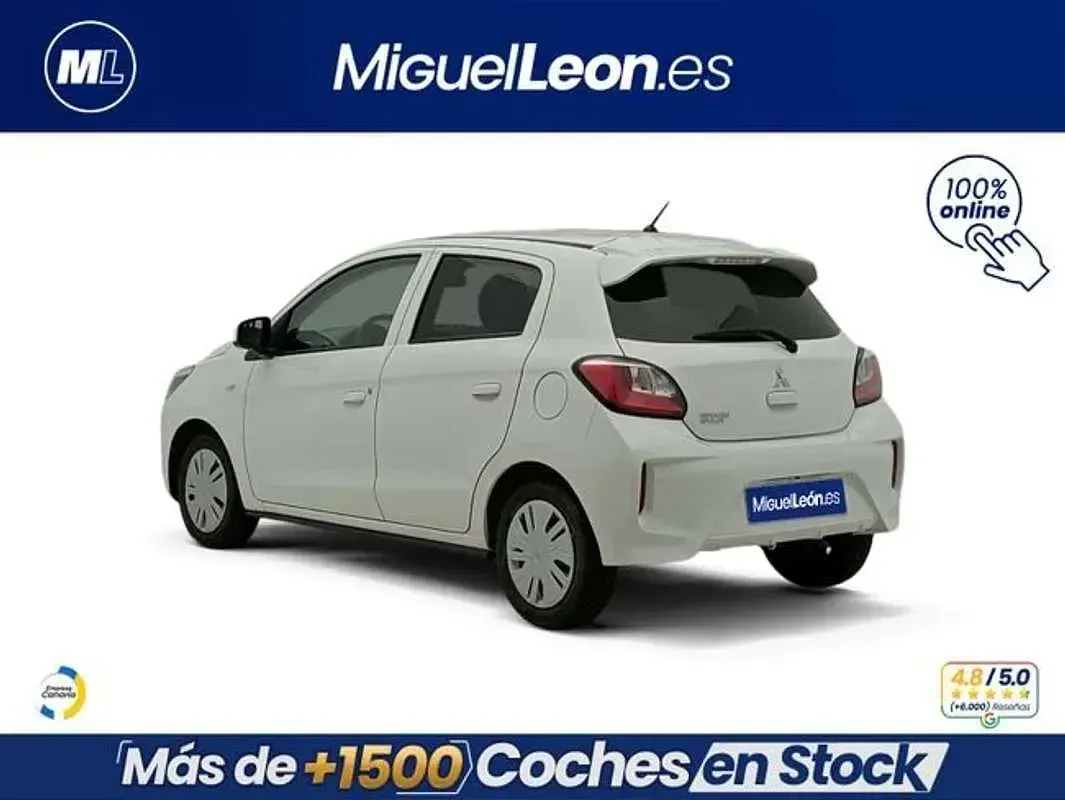 Usado Mitsubishi Space Star Motion 71 CV (52 kW) 2023 Blanco Utilitario