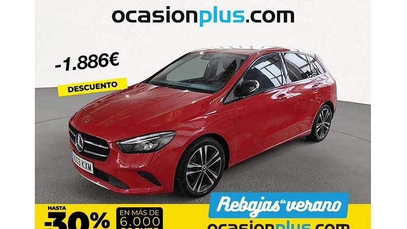 Rojo Usado 2019 Mercedes B180 Monovolumen | 18.410 € (Super precio) - Imagen 1/4