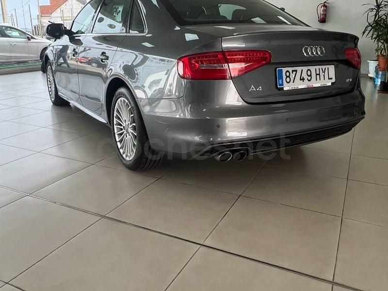 Usado Audi A4 S-Line 190 CV (139 kW) 2015 Gris / plata Berlina