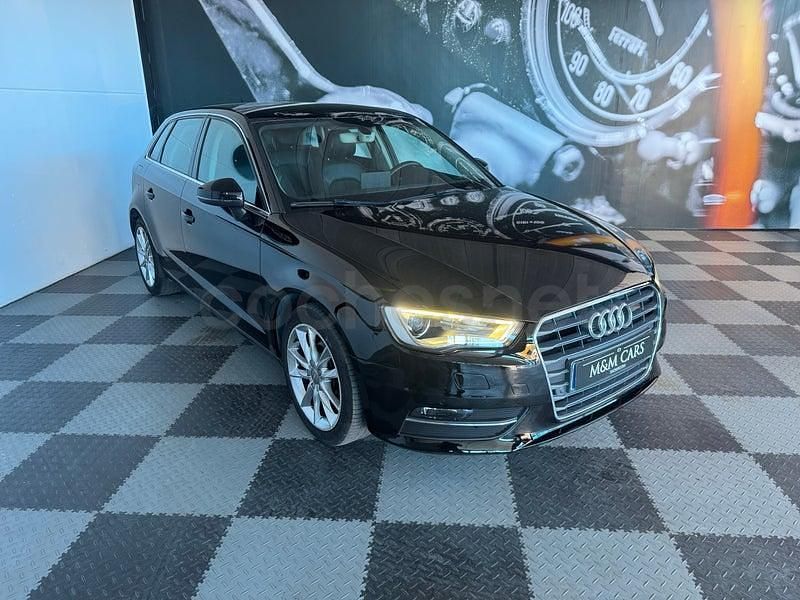 Usado Audi A3 Advanced 110 CV (80 kW) 2016 Negro Berlina