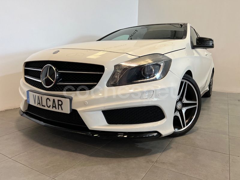 Blanco Usado 2014 Mercedes A200 AMG line Berlina | 11.490 € (Precio justo) - Imagen 1/4