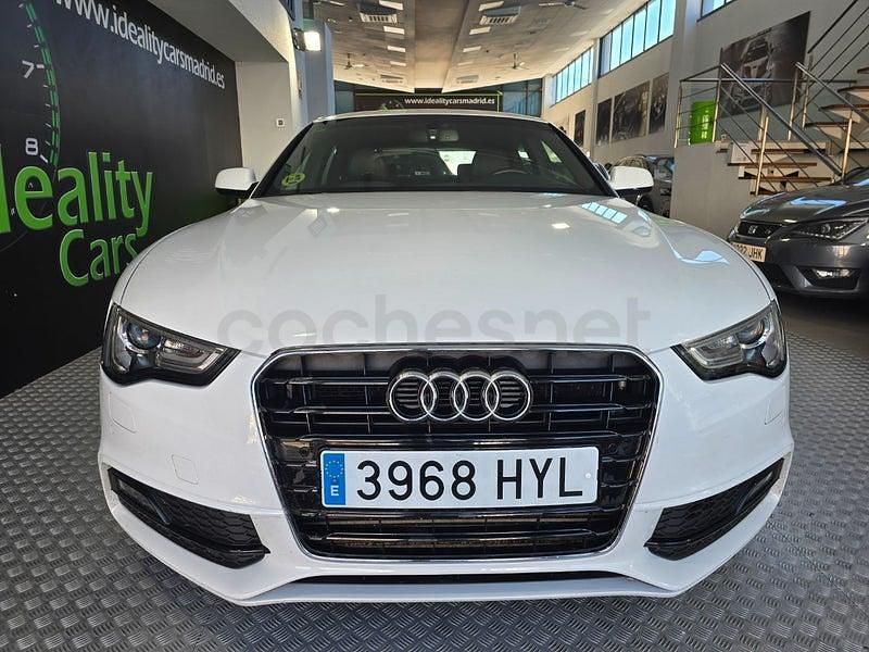 Usado Audi A5 Sportback S-Line 245 CV (180 kW) 2014 Blanco Utilitario