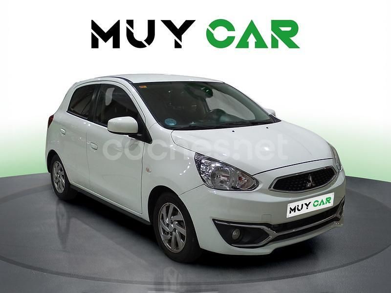 Usado Mitsubishi Space Star Motion 80 CV (58 kW) 2019 Blanco Berlina