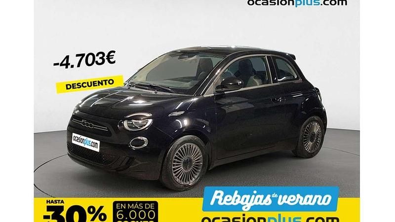 Negro Usado 2022 Fiat 500e Icon Utilitario | 11.547 € (Super precio) - Imagen 1/4
