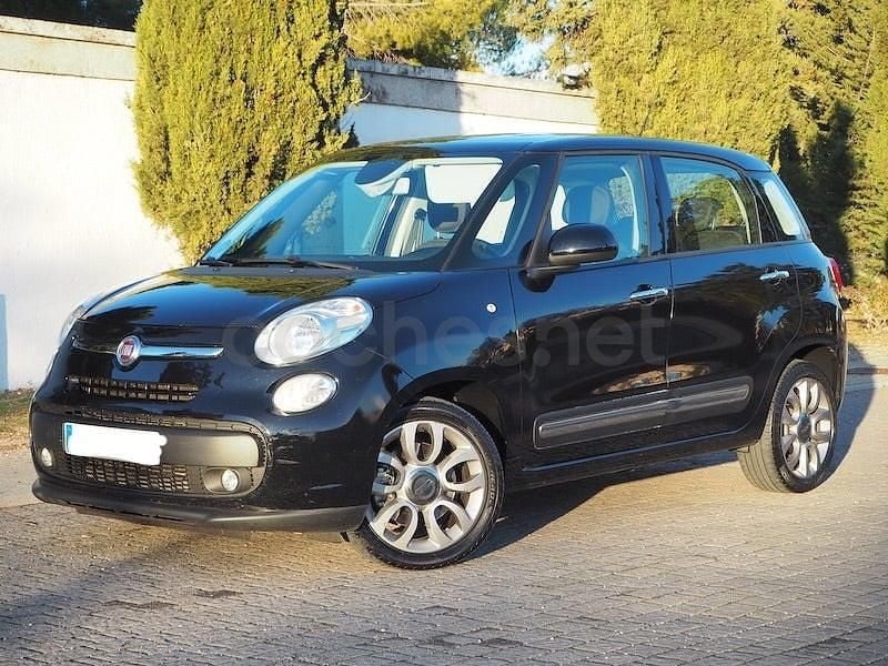 Usado Fiat 500L Lounge 120 CV (88 kW) 2016 Negro Monovolumen