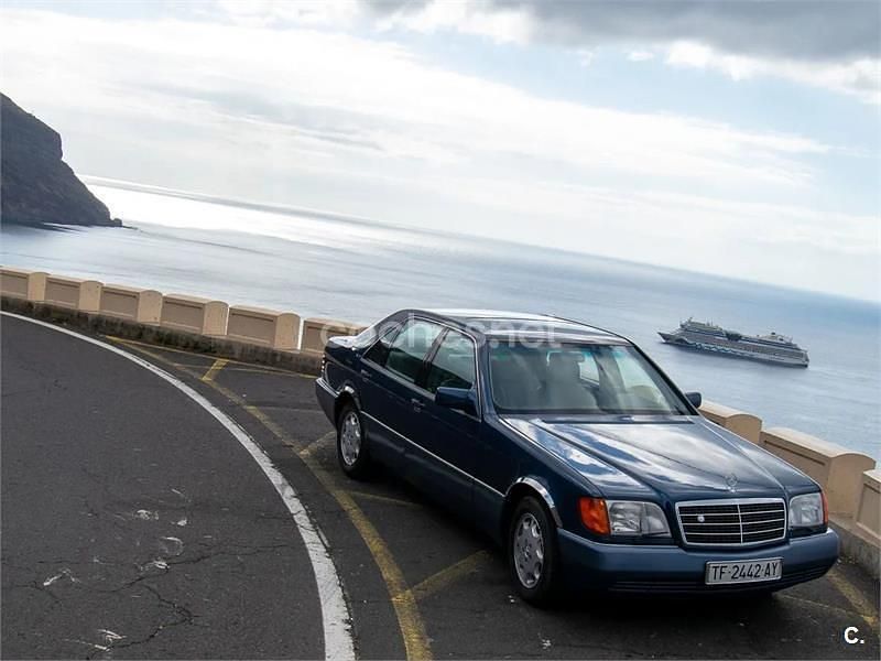 Usado Mercedes S600 394 CV (289 kW) 1994 Azul Berlina