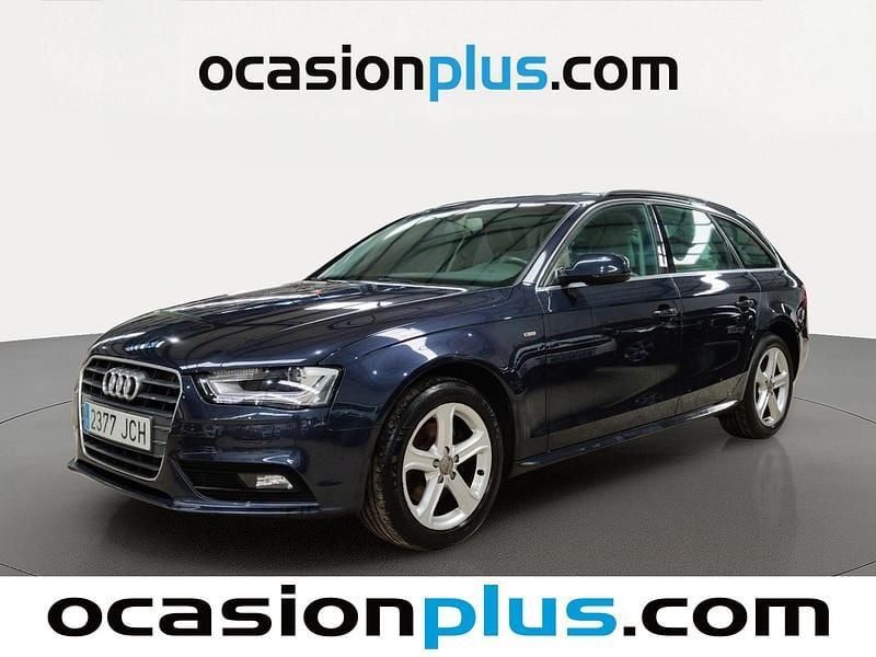 Usado Audi A4 S-Line 150 CV (110 kW) 2015 Azul Familiar