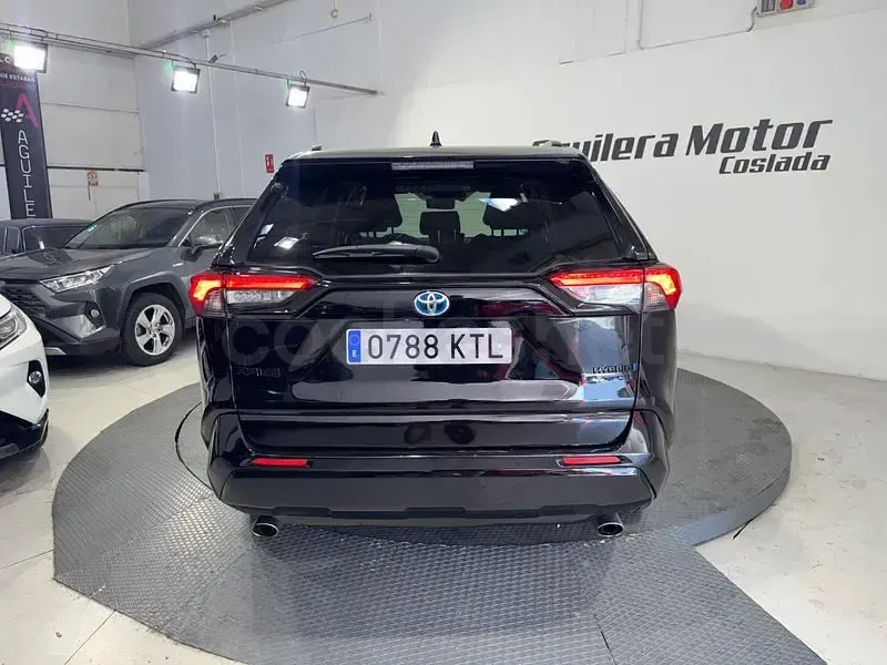 Usado Toyota RAV4 Hybrid Luxury 218 CV (160 kW) 2019 Negro SUV