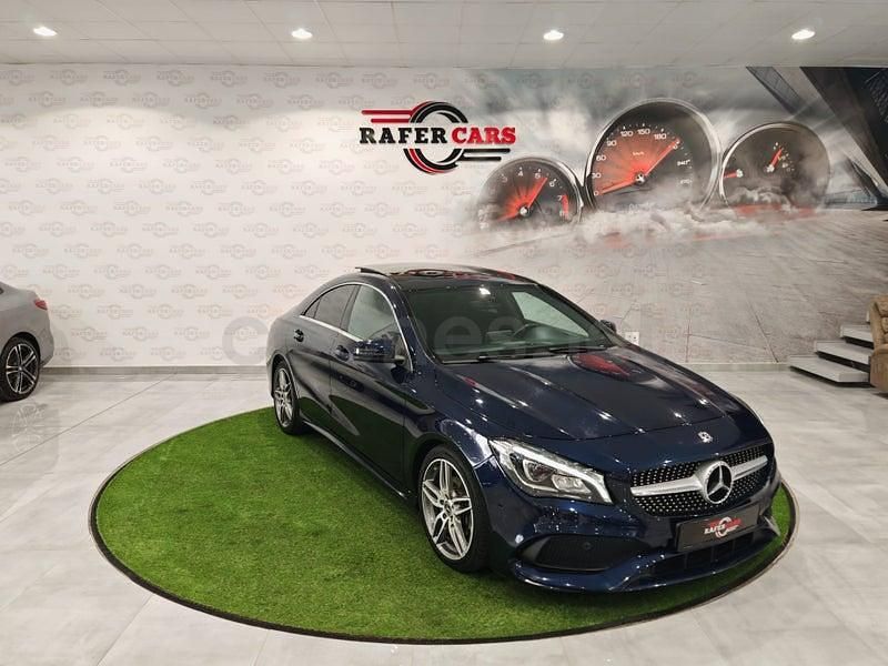 Usado Mercedes CLA200 136 CV (100 kW) 2019 Azul Berlina