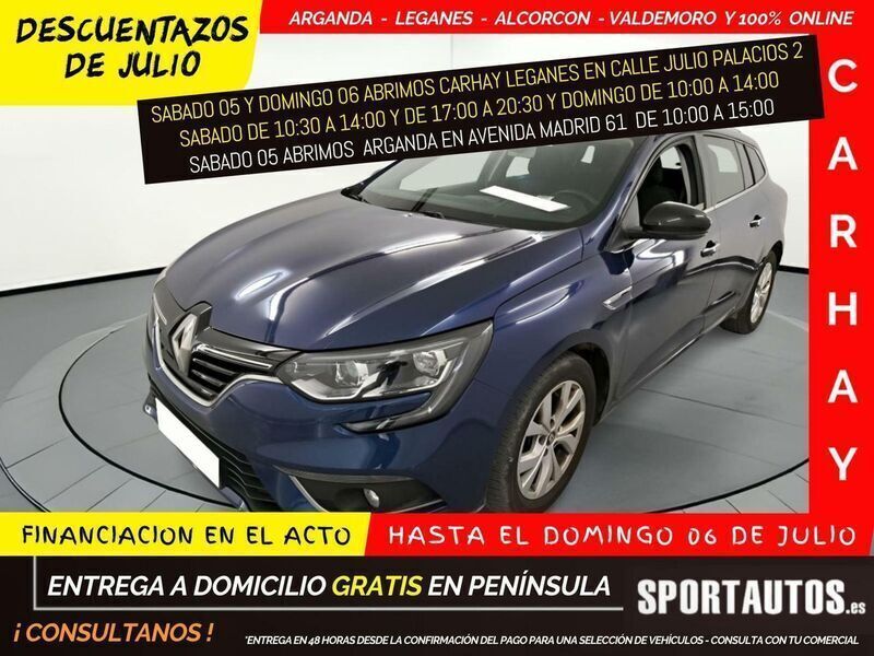 Azul Usado 2018 Renault Mégane IV LIMITED Utilitario | 12.990 € (Un poco caro) - Imagen 1/4