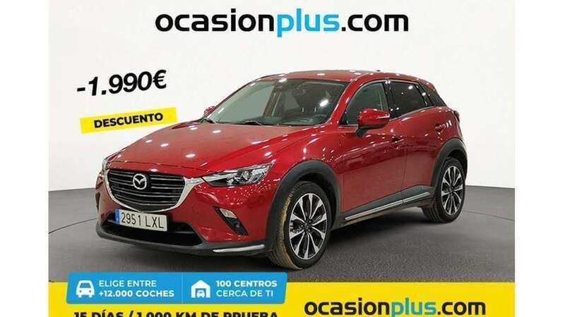 Rojo Usado 2022 Mazda CX-3 SUV | 19.900 € (Precio justo) - Imagen 1/4