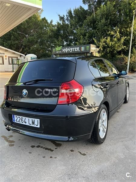 Usado BMW 118 143 CV (105 kW) 2008 Negro Utilitario