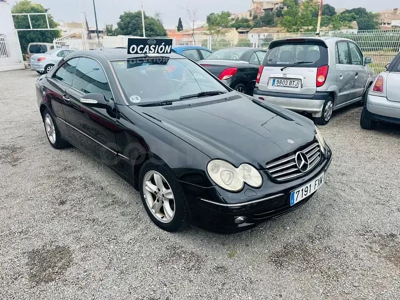 Usado Mercedes CLK280 Avantgarde 231 CV (169 kW) 2007 Negro Coupe
