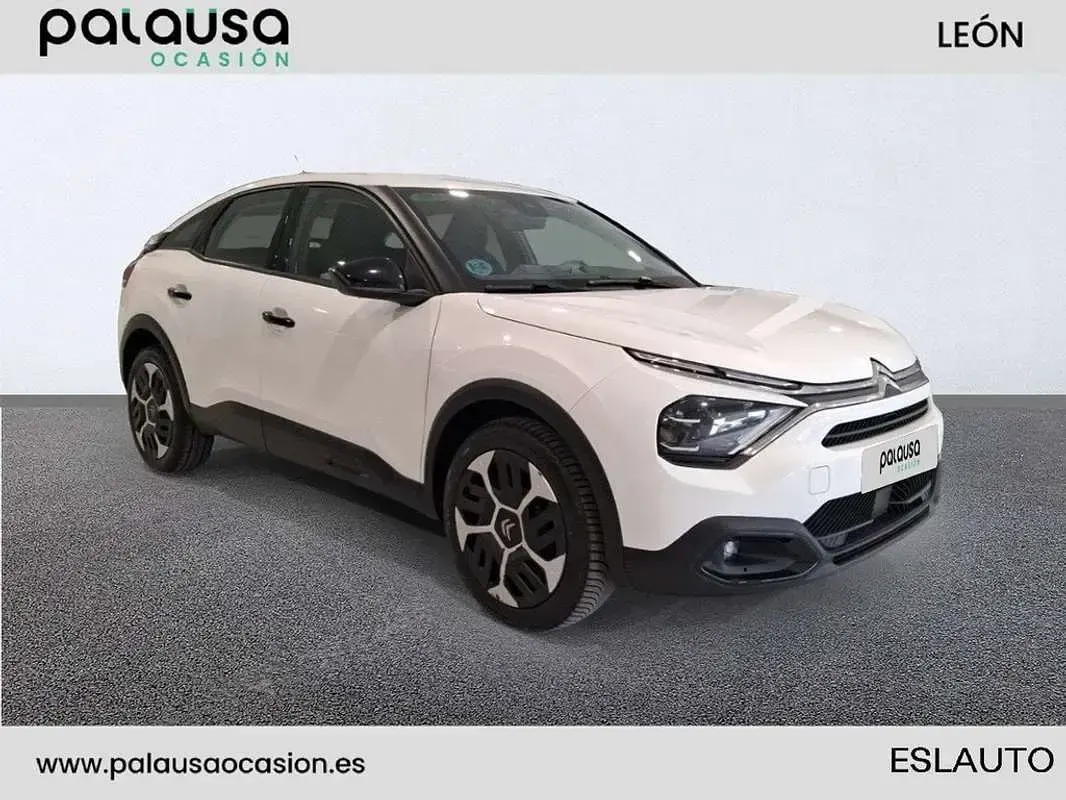 Usado Citroën C4 Feel 110 CV (80 kW) 2022 Negro Utilitario